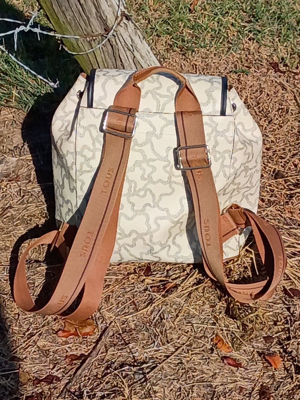 TOUS Multi Beige Iconic Backpack - Picture 2 of 8